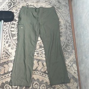 Brand-new Grey's Anatomy scrubs bottom pants size extra-large green